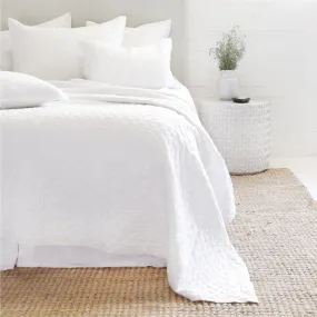 Hampton White Coverlet by Pom Pom at Home