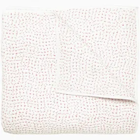 Hand Stitched Lotus Quilted Coverlets by John Robshaw