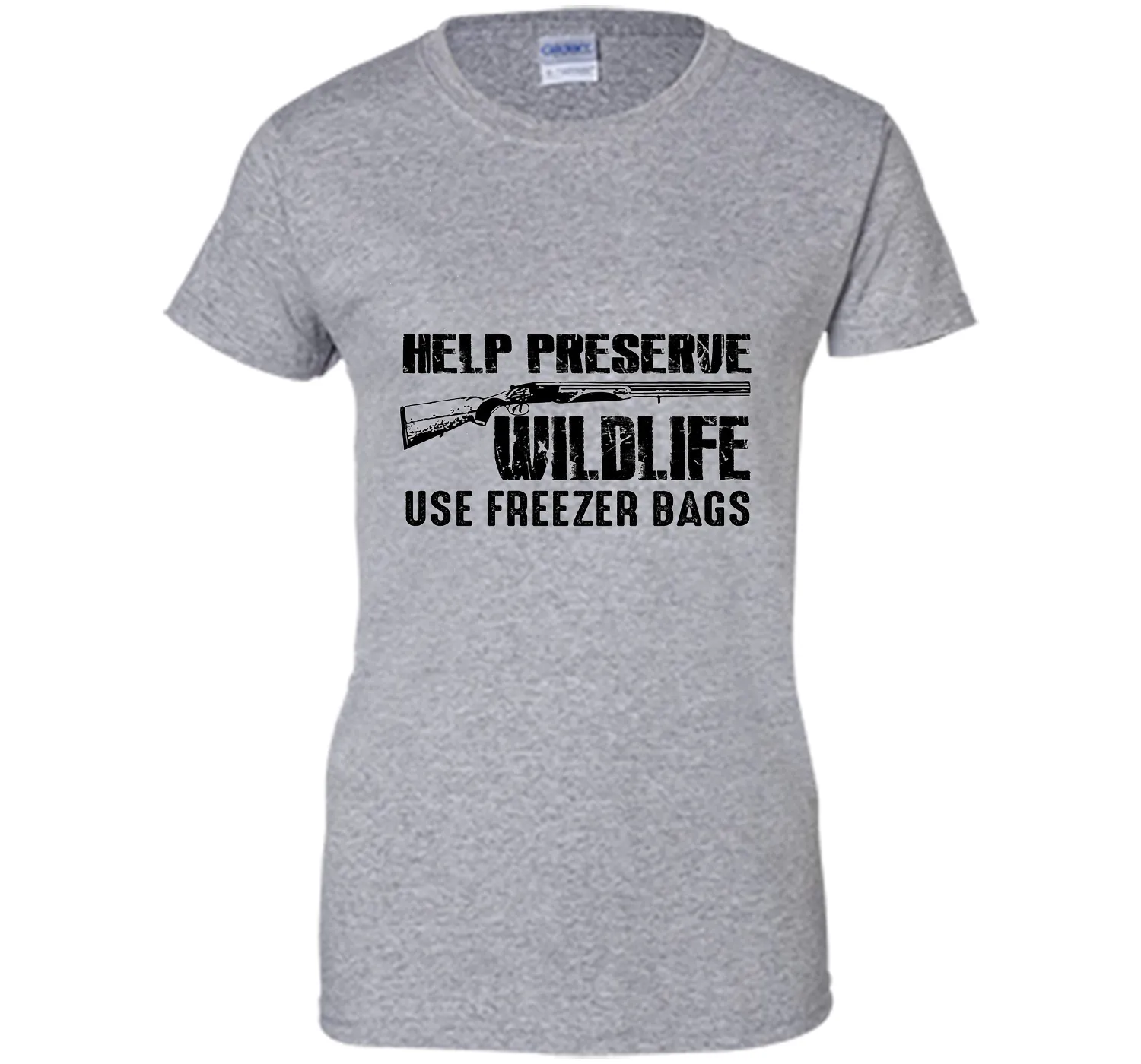 Help Preserve Wildlife Use Freezer Bags T-Shirt