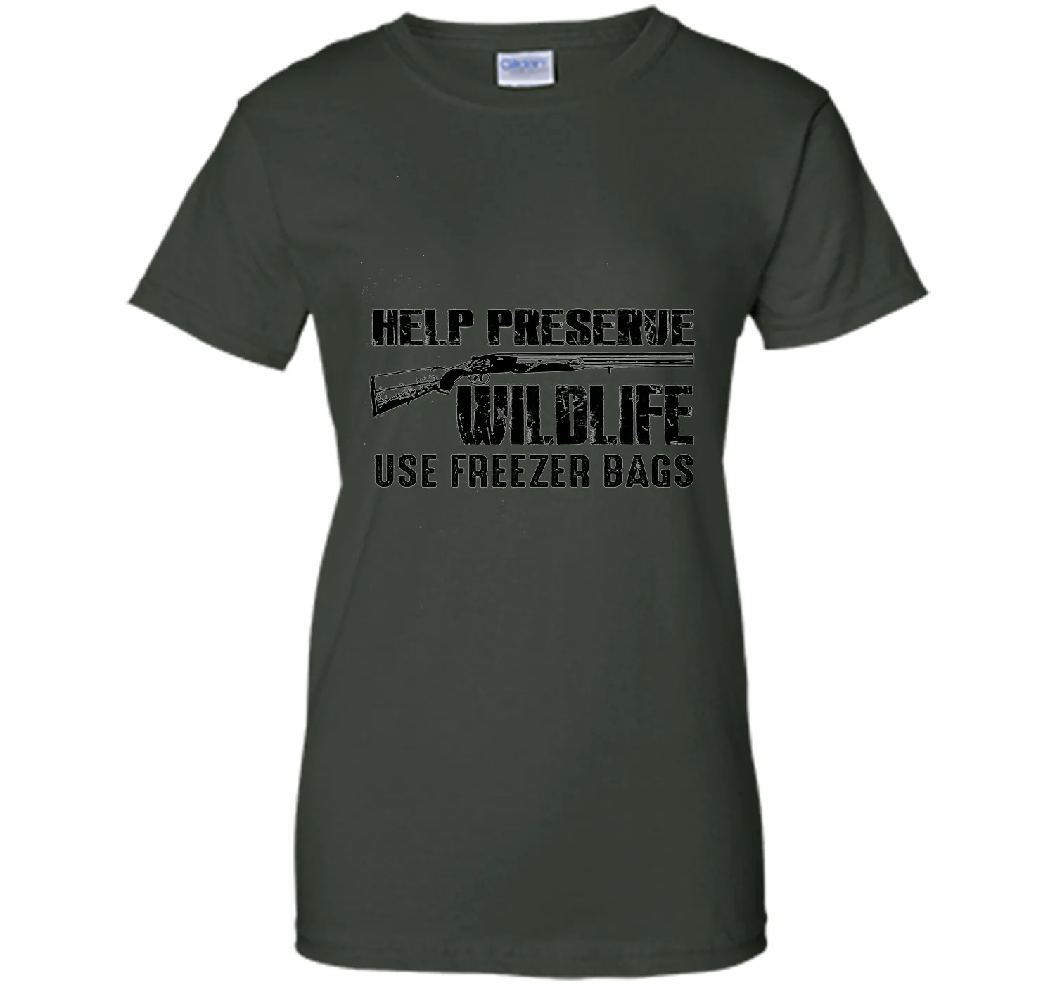 Help Preserve Wildlife Use Freezer Bags T-Shirt