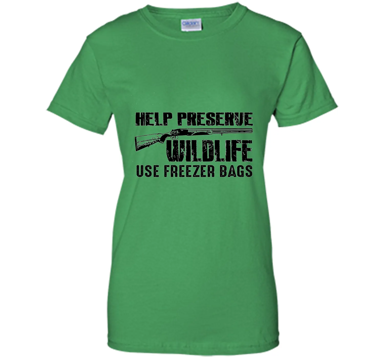 Help Preserve Wildlife Use Freezer Bags T-Shirt