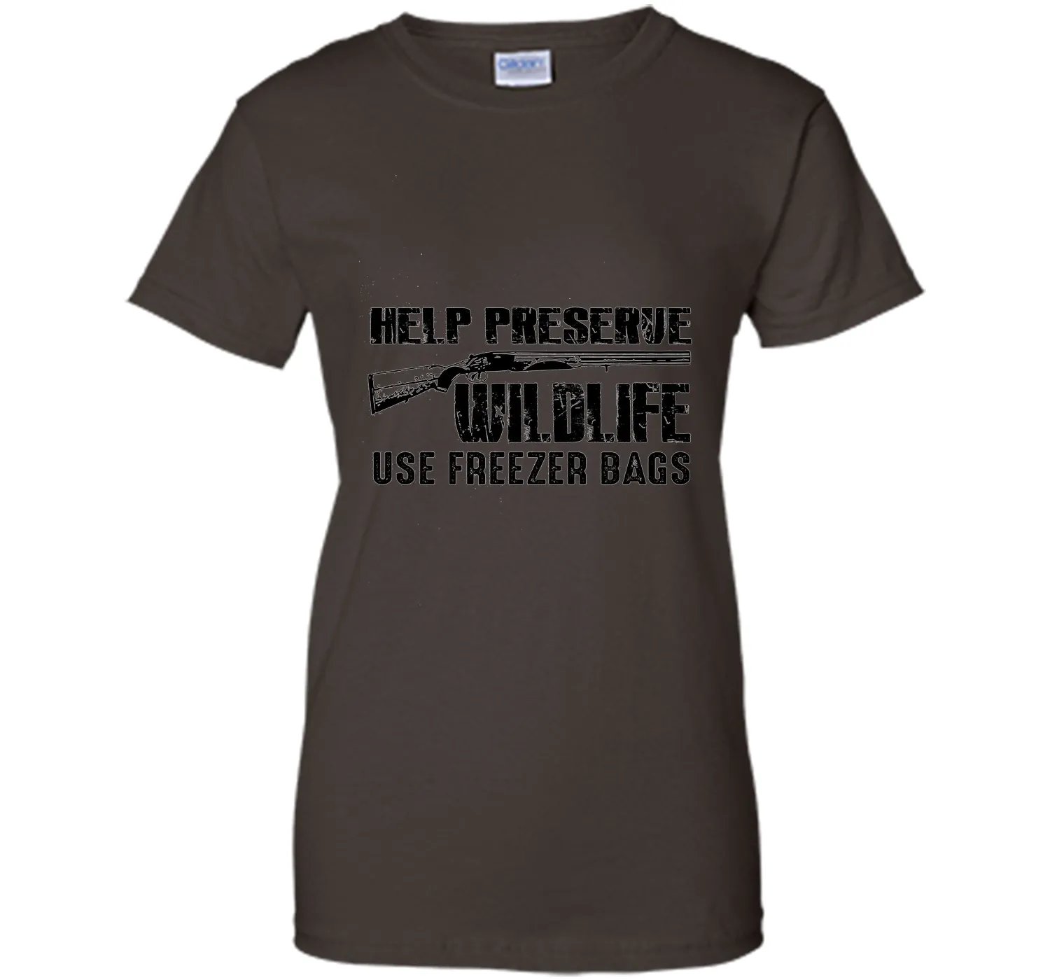 Help Preserve Wildlife Use Freezer Bags T-Shirt