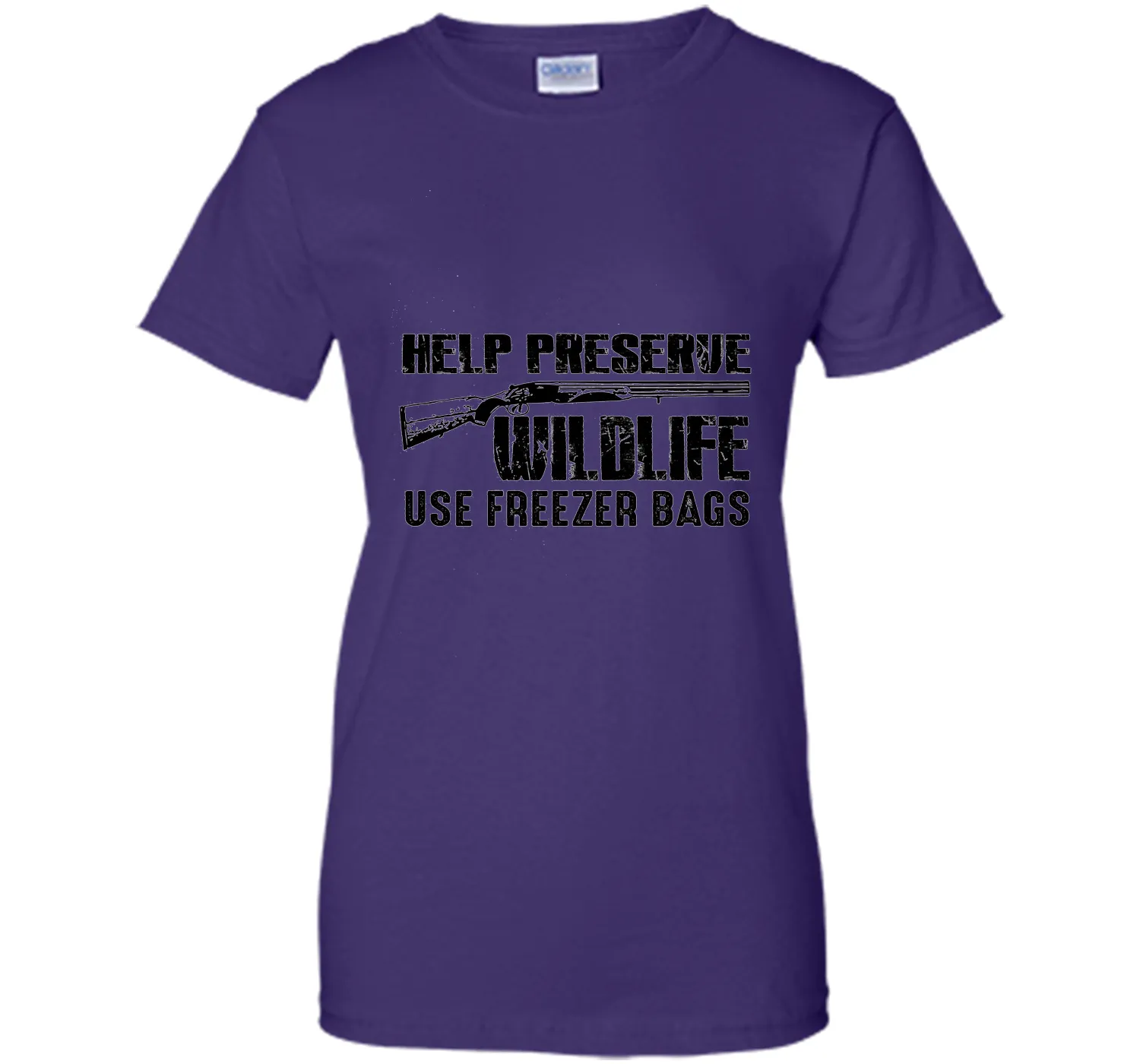 Help Preserve Wildlife Use Freezer Bags T-Shirt
