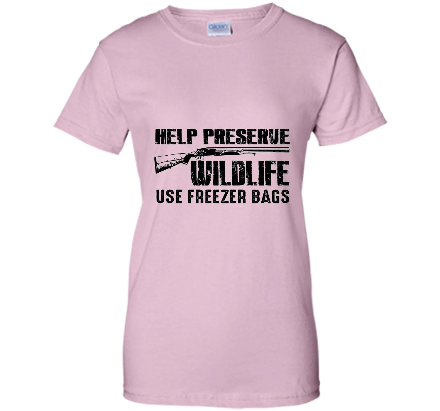 Help Preserve Wildlife Use Freezer Bags T-Shirt