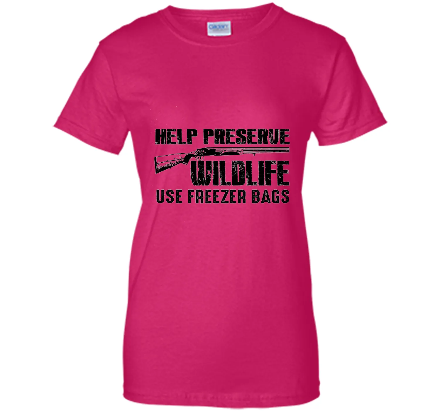 Help Preserve Wildlife Use Freezer Bags T-Shirt