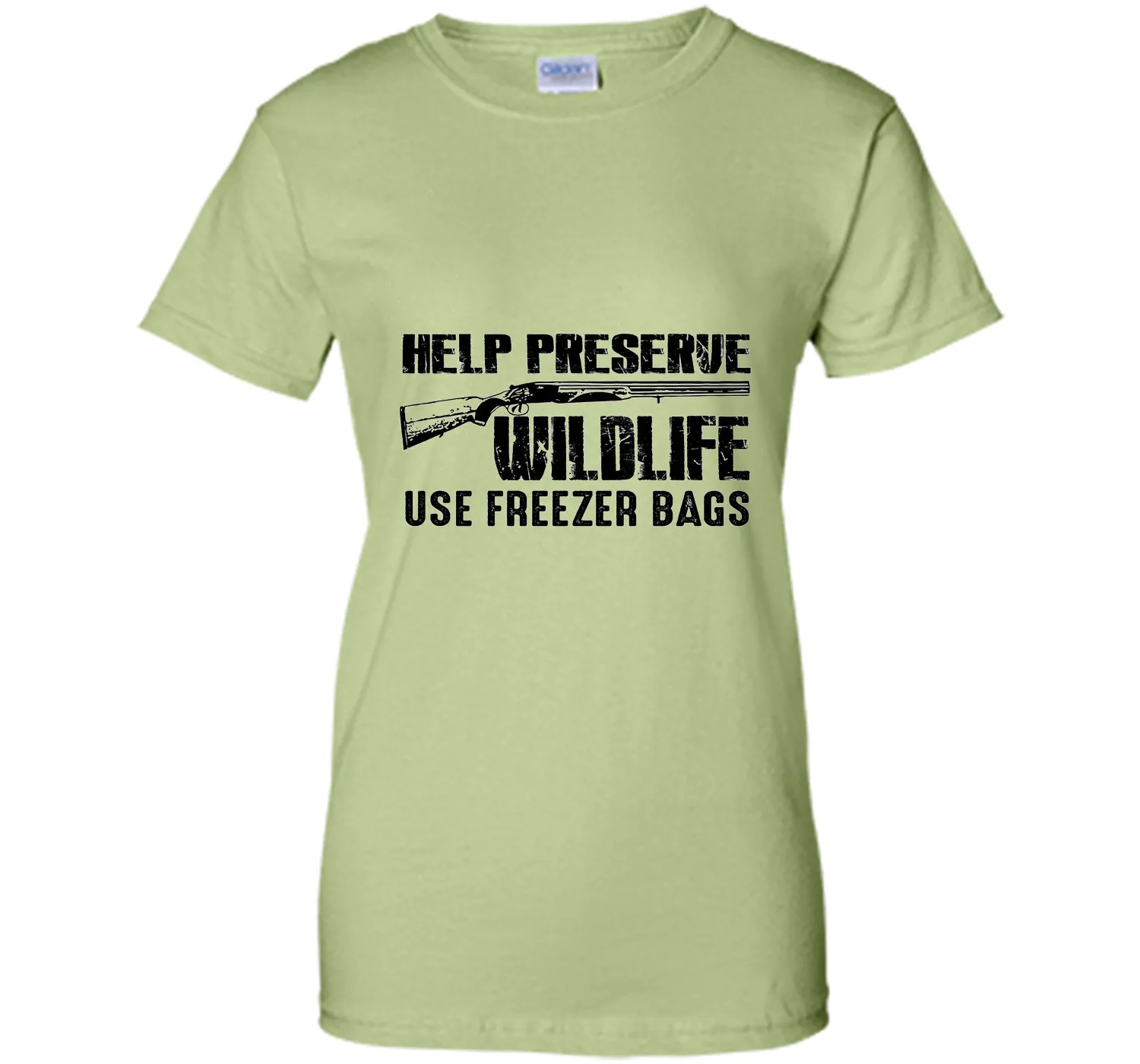 Help Preserve Wildlife Use Freezer Bags T-Shirt