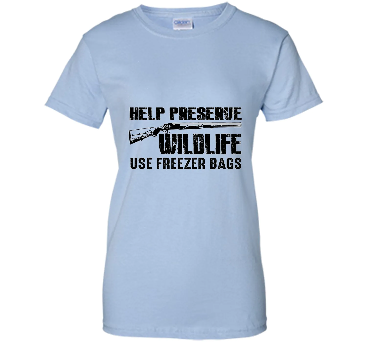 Help Preserve Wildlife Use Freezer Bags T-Shirt