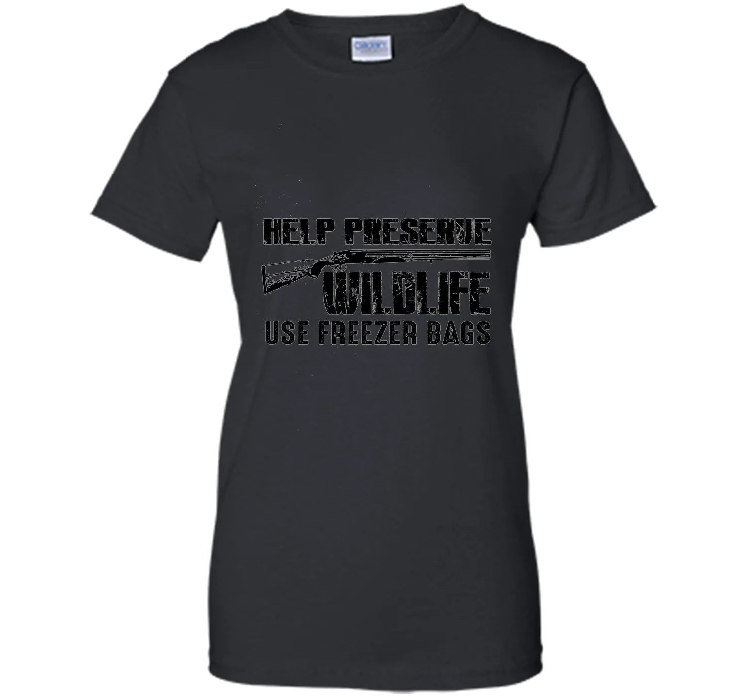 Help Preserve Wildlife Use Freezer Bags T-Shirt