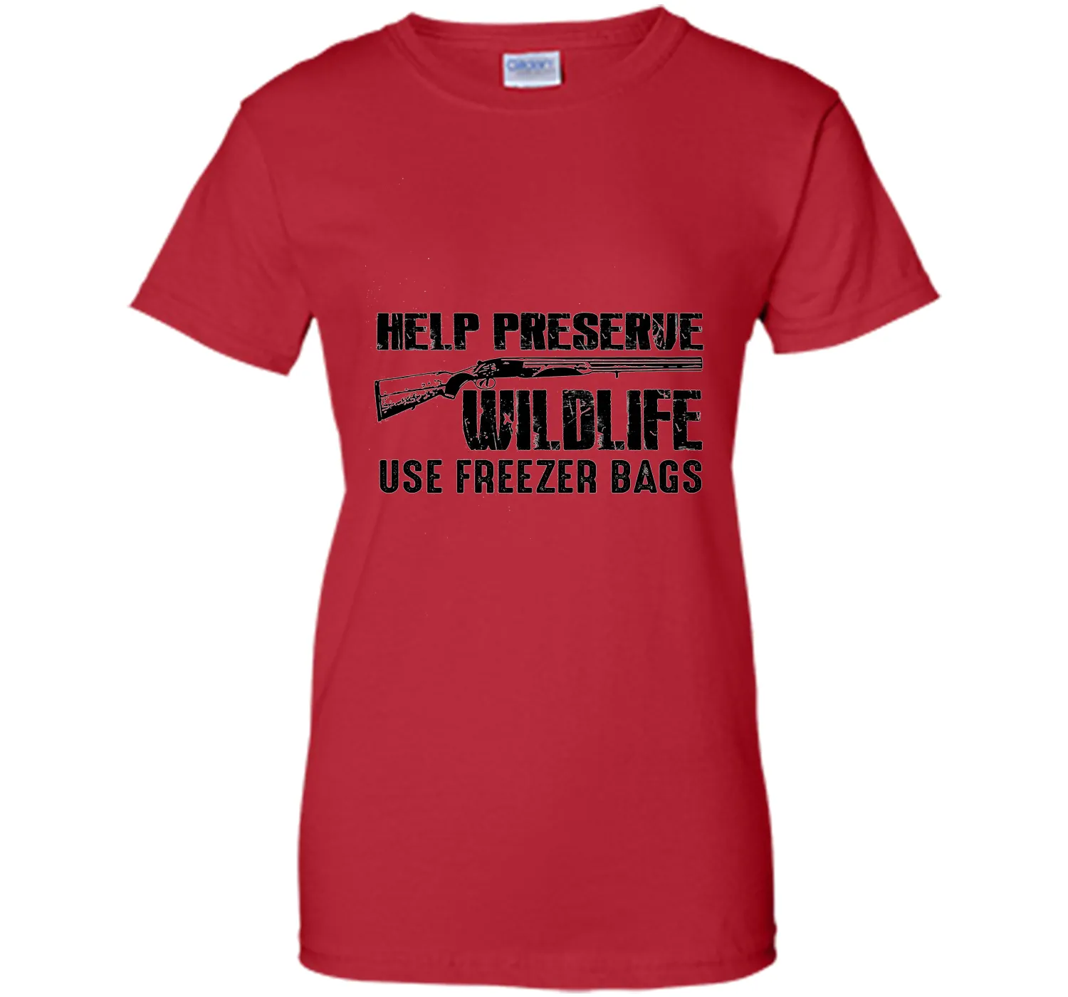 Help Preserve Wildlife Use Freezer Bags T-Shirt