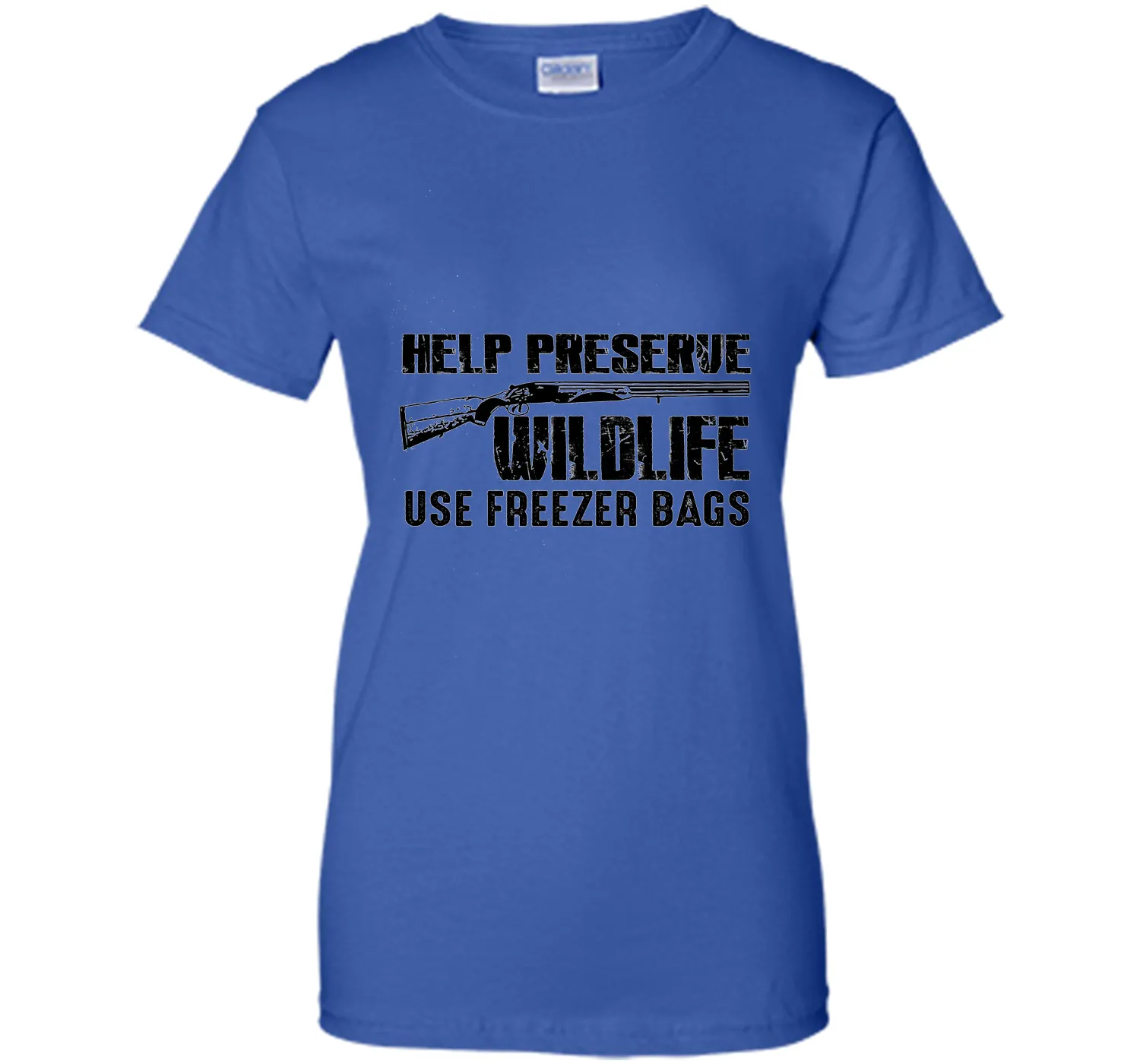 Help Preserve Wildlife Use Freezer Bags T-Shirt