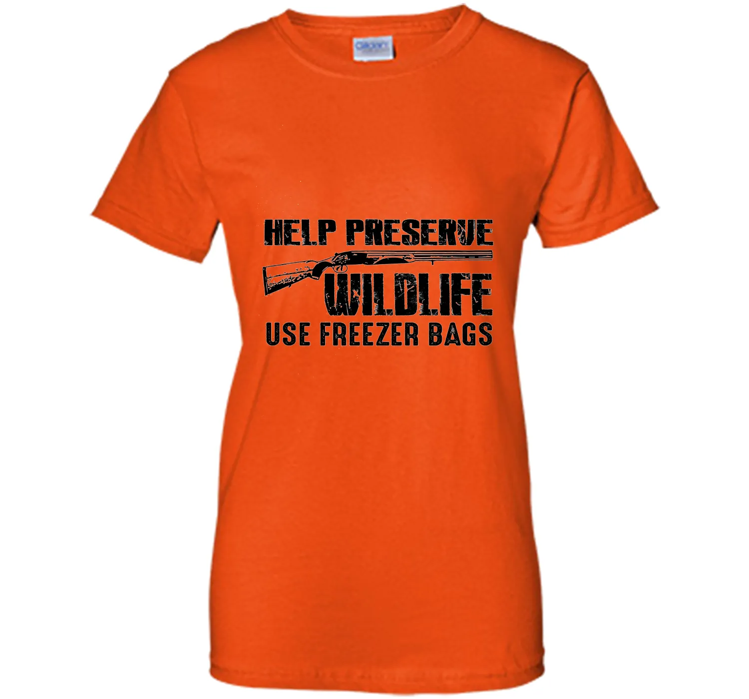 Help Preserve Wildlife Use Freezer Bags T-Shirt