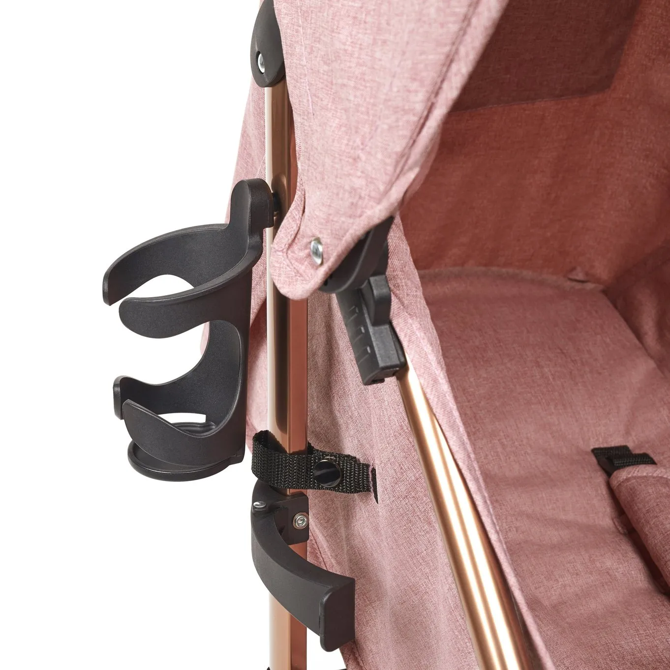 Ickle Bubba Discovery Prime Stroller Dusky Pink