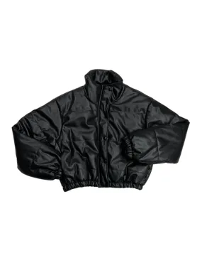 Jacket Puffer & Quilted By Le Lis In Black, Size: M