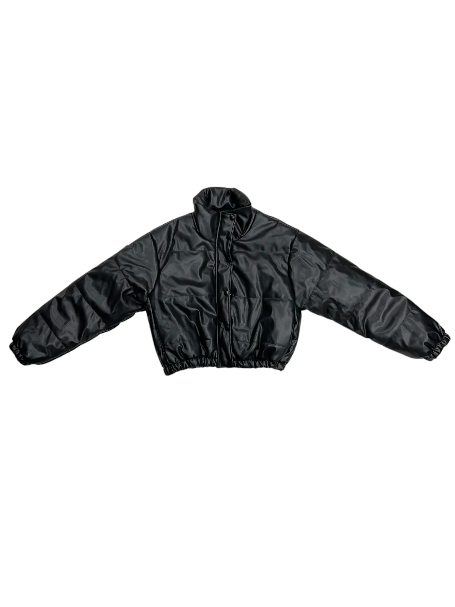 Jacket Puffer & Quilted By Le Lis In Black, Size: M