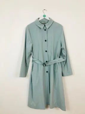 Jaeger Women’s Trench Coat | UK 14 | Blue