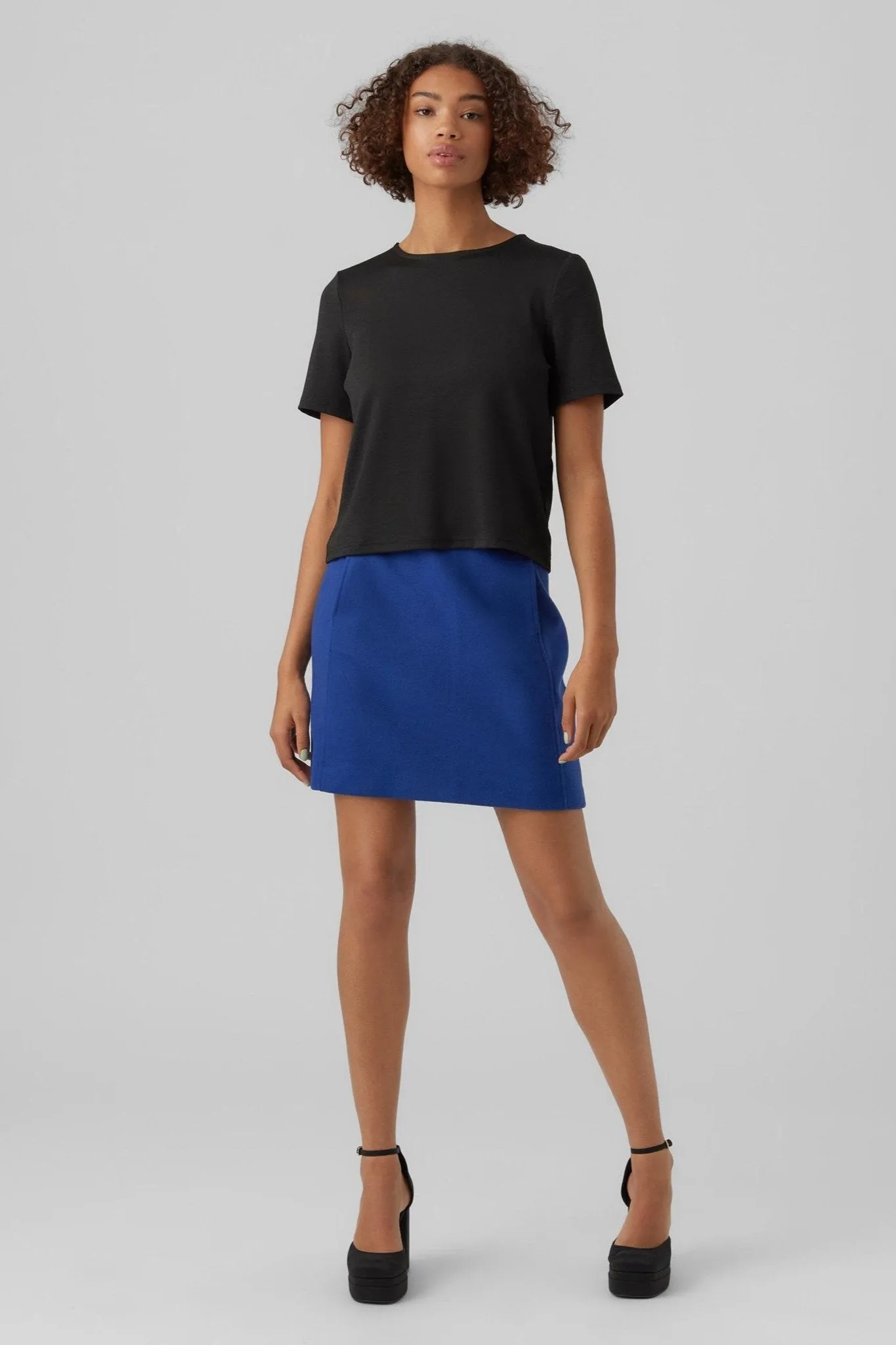 Kanva Short T-shirt - Black