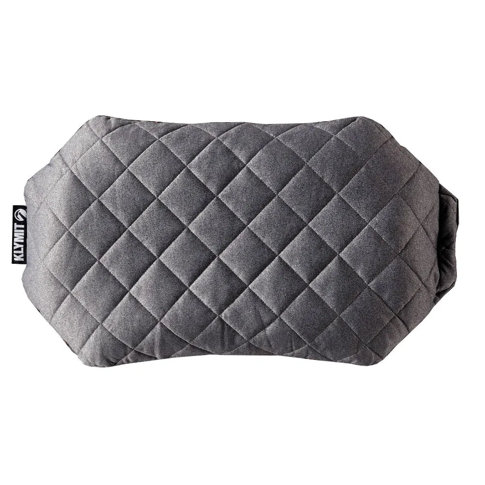 Klymit Luxe Pillow Inflatable Camping Pillow with Removable Quilted Cover