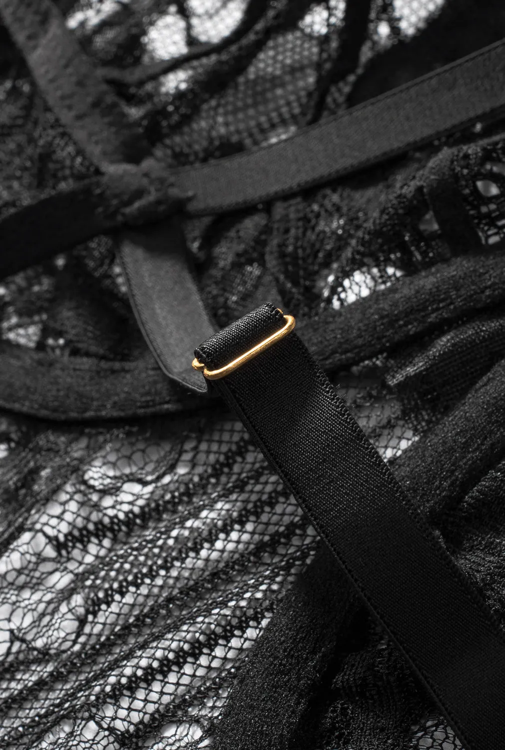 Lace Lingerie Slip Dress