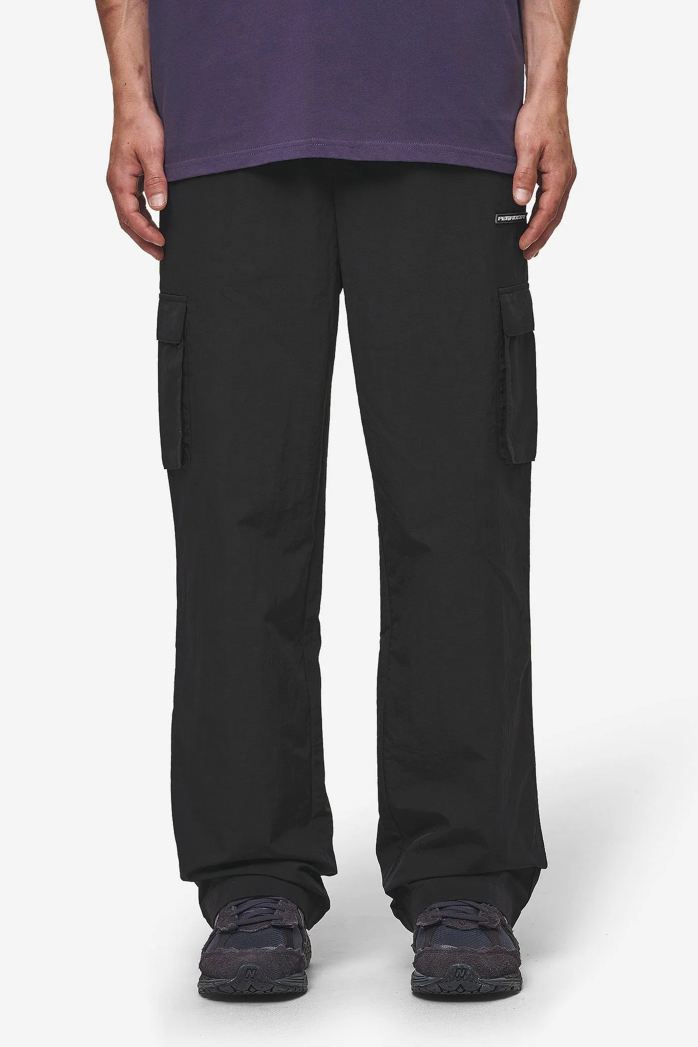 Laight Cargo Tech Pants Black