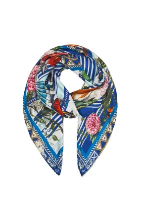 LARGE SQUARE SCARF SOLIS HEART