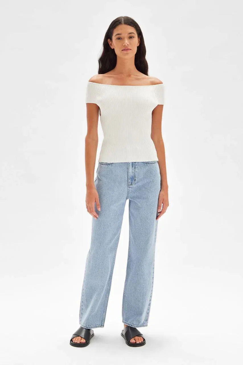 Lillian Knit Top - Antique White