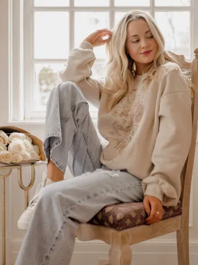 LivyLu Language Of Flowers Sweatshirt