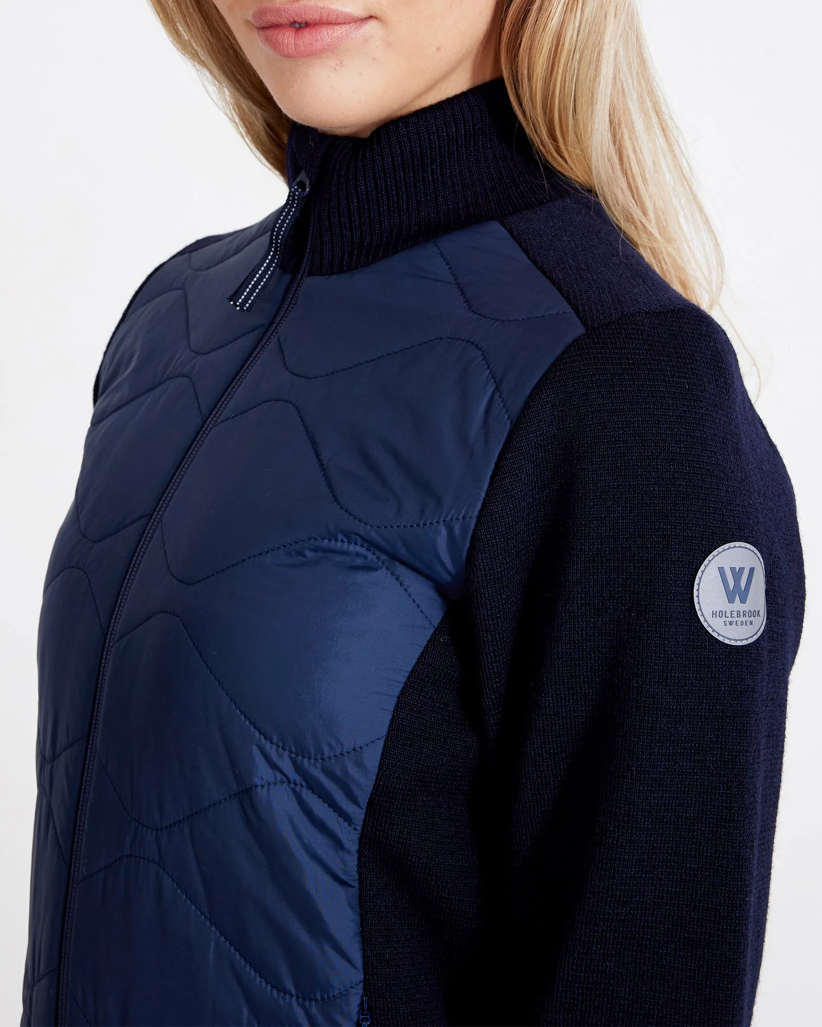 Lola Full Zip Windproof jacket- Navy