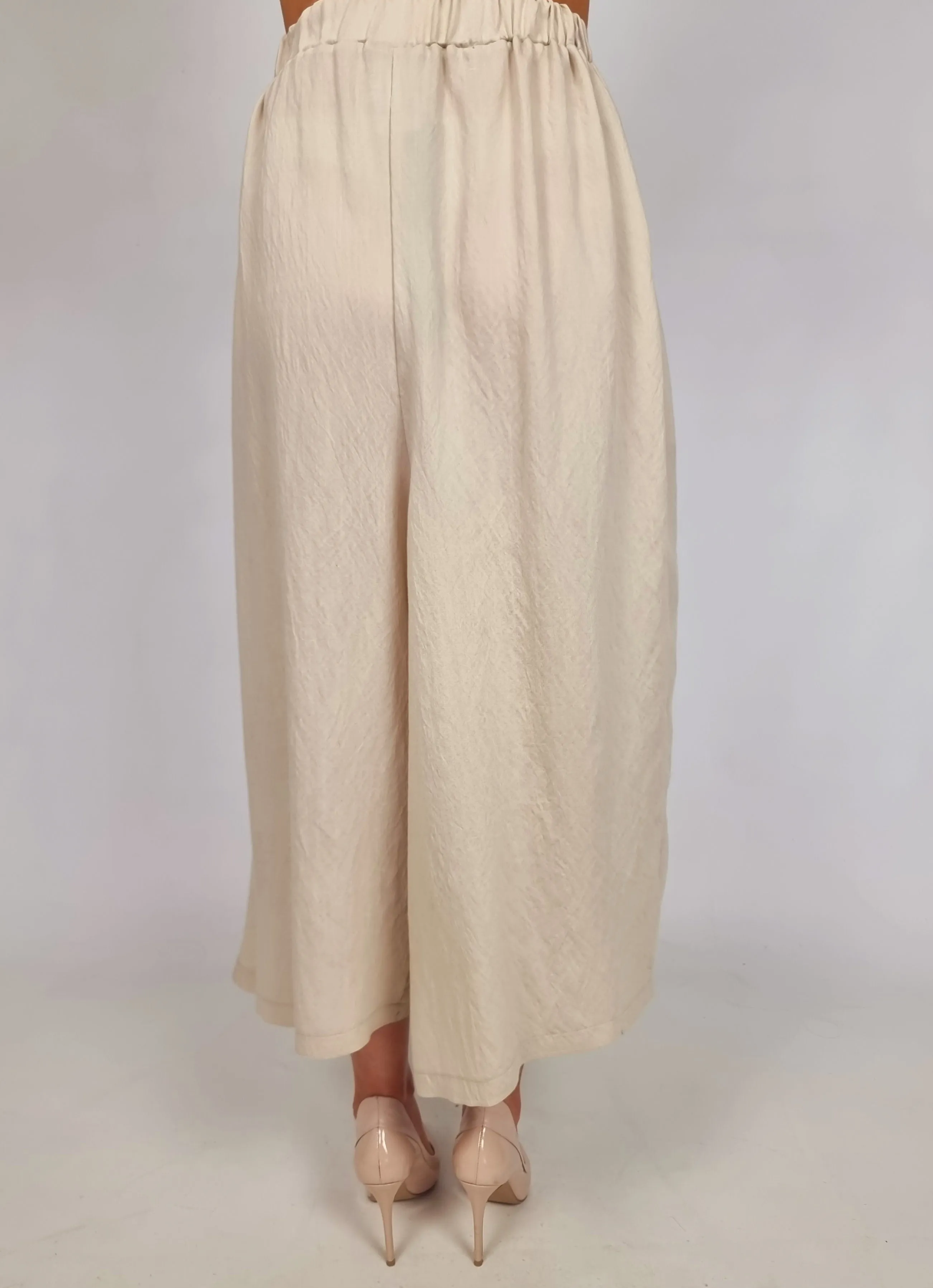 Lotus Eaters Passo Beige Trousers