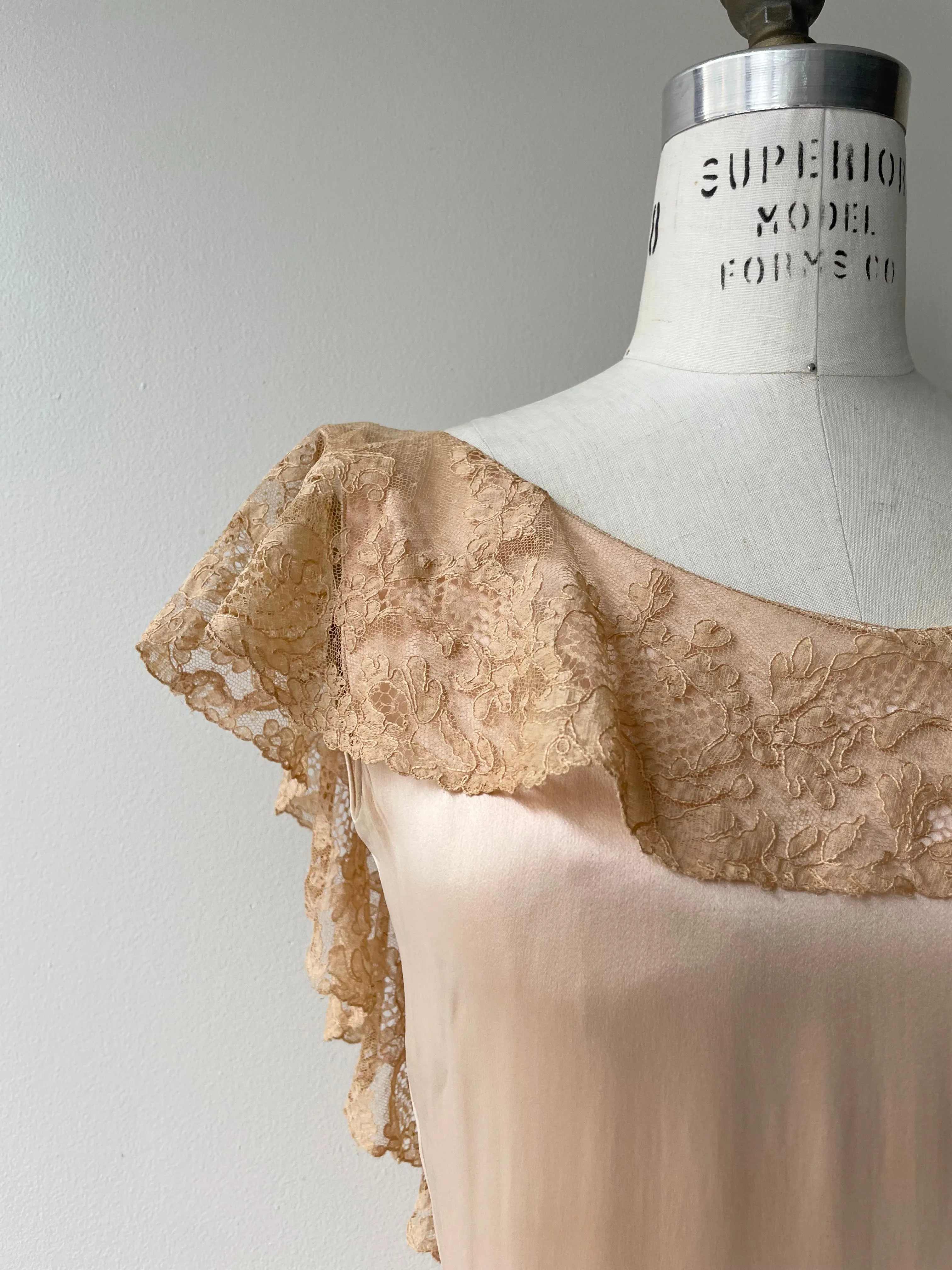 Madrileña Silk Dress | 1930s