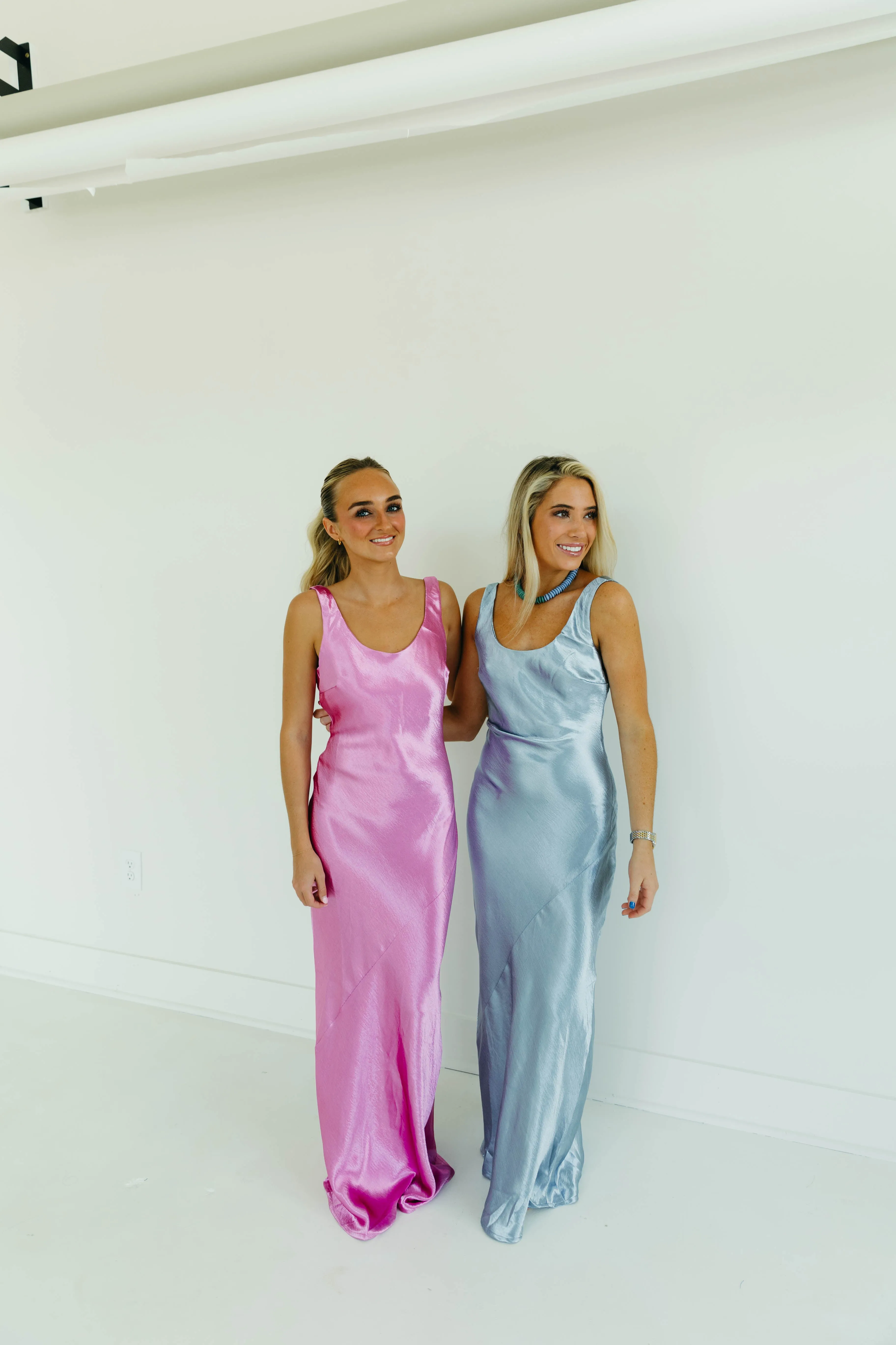 Make It Shine Maxi Dress - Magenta