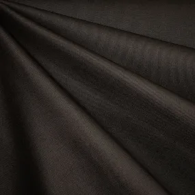 Mid Weight Cotton Twill Solid Chocolate