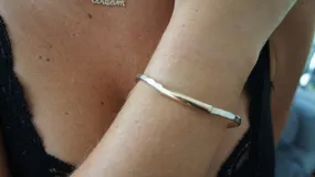 Mixed Metal Cuff Bracelet