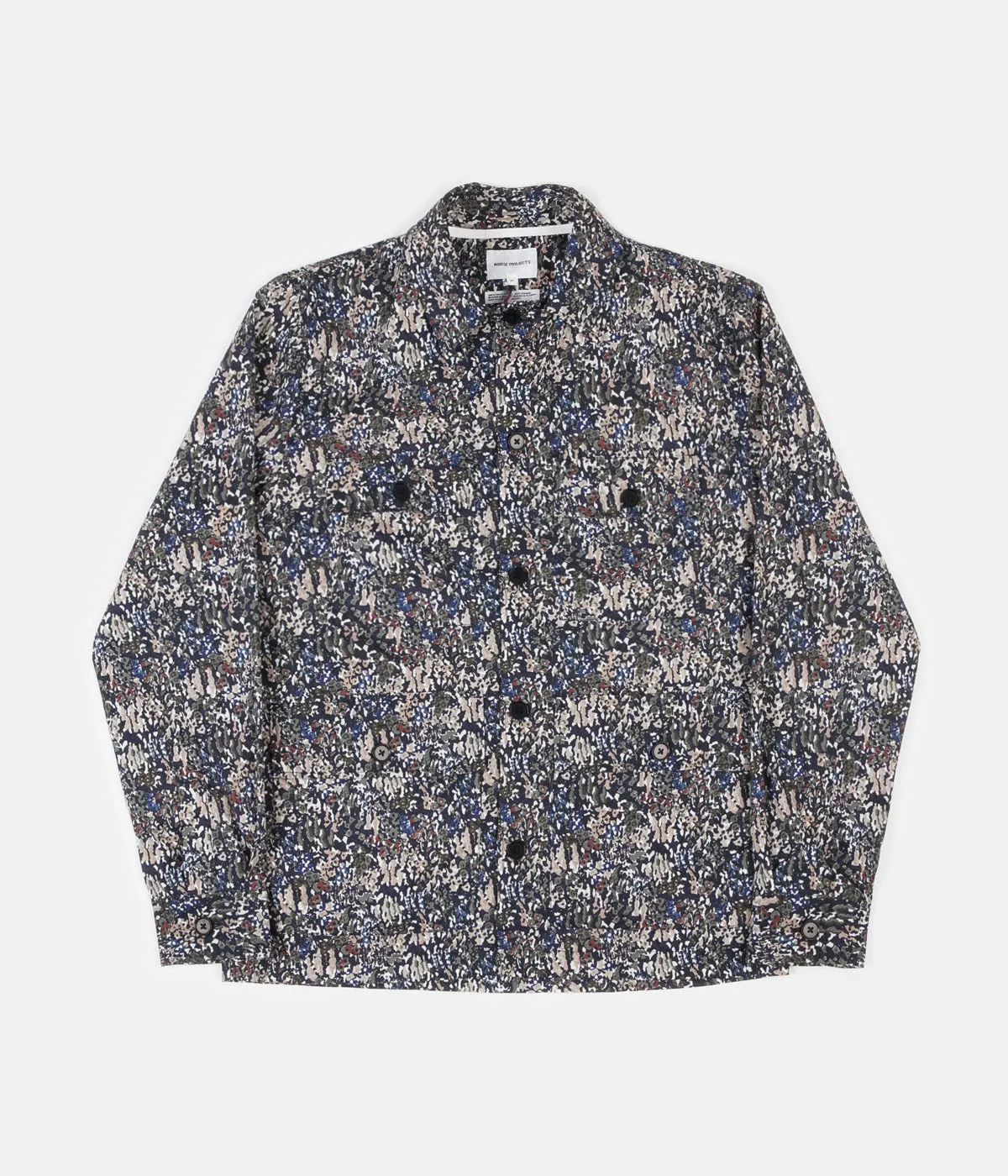 Norse Projects Mads Liberty Shirt - Ivy Green