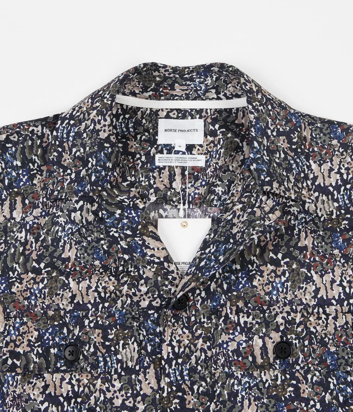 Norse Projects Mads Liberty Shirt - Ivy Green