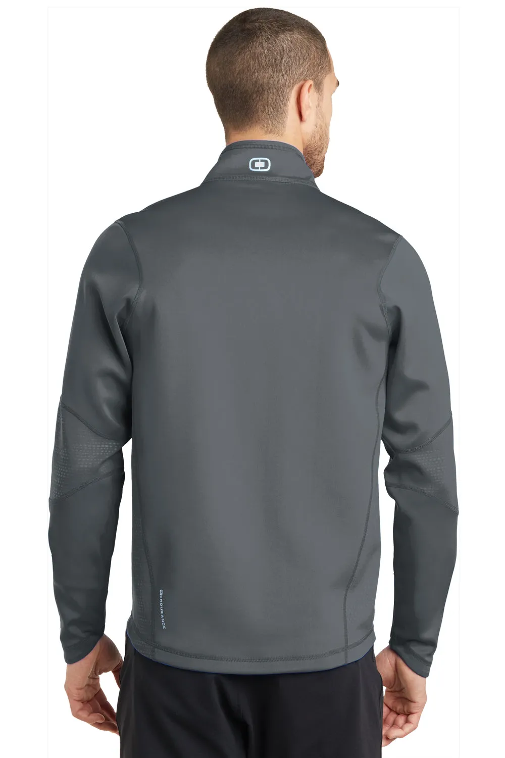 Ogio Mens Endurance Fulcrum 1/4 Zip Jacket - Gear Grey