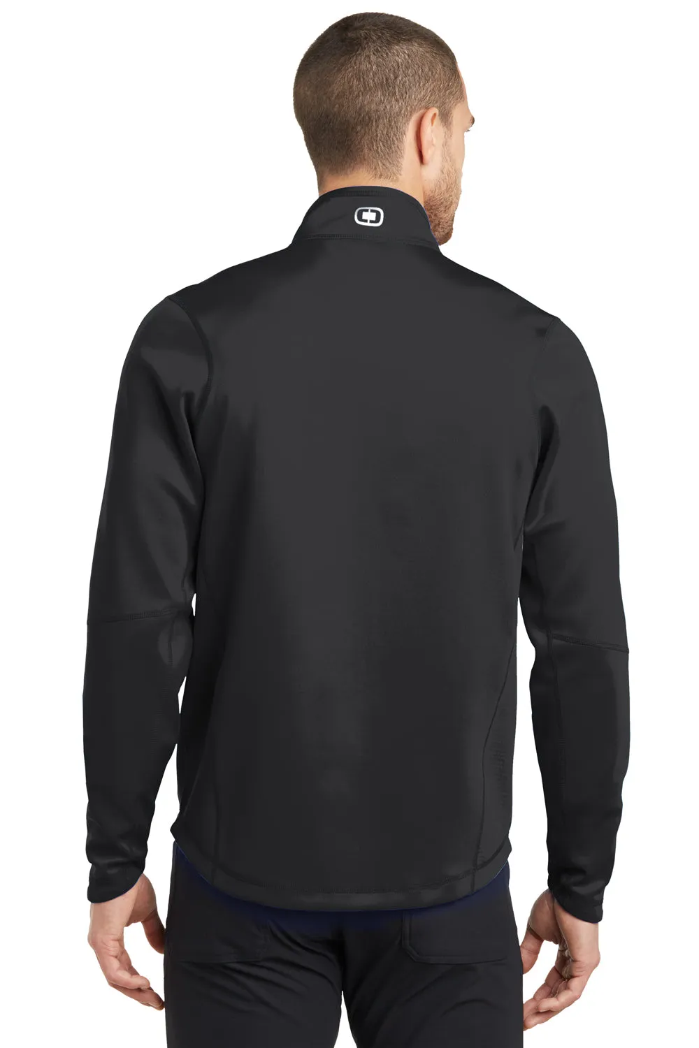Ogio Mens Endurance Fulcrum Full Zip Jacket - Blacktop