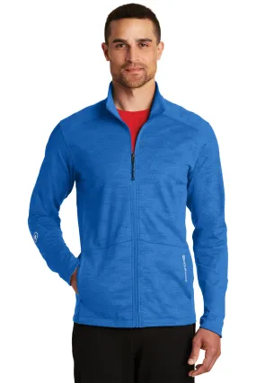 Ogio Mens Endurance Sonar Full Zip Jacket - Heather Electric Blue - Closeout