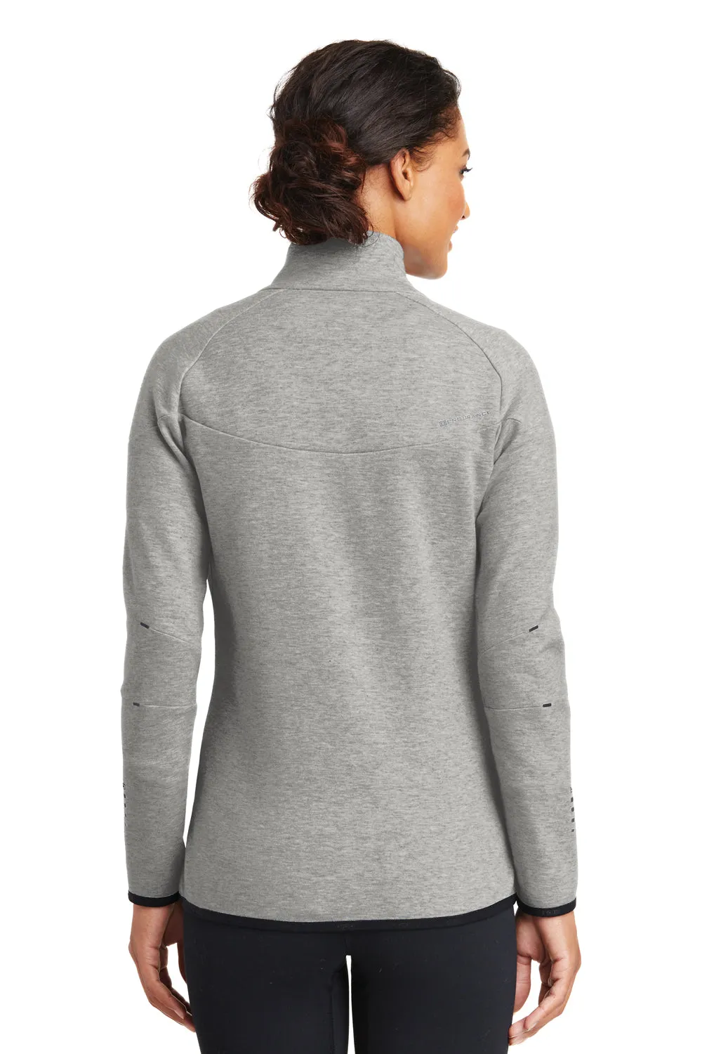 Ogio Womens Endurance Origin Moisture Wicking Full Zip Jacket - Aluminum Grey - Closeout