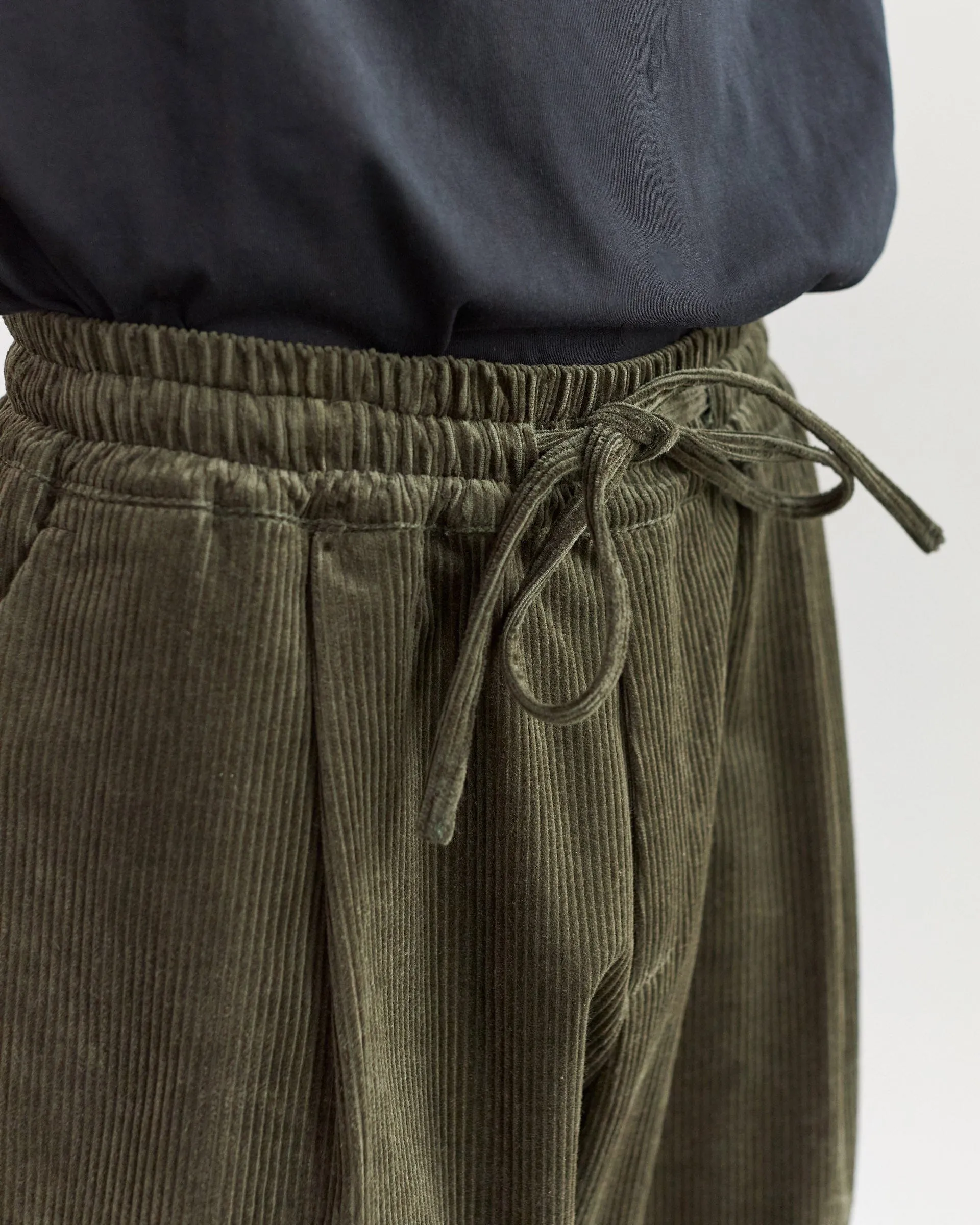 Oversized Baggy - Olive Corduroy