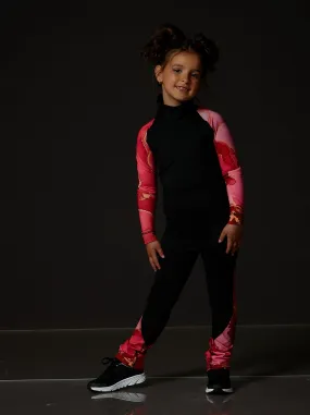 Performance Long Sleeve Turtleneck - Coral