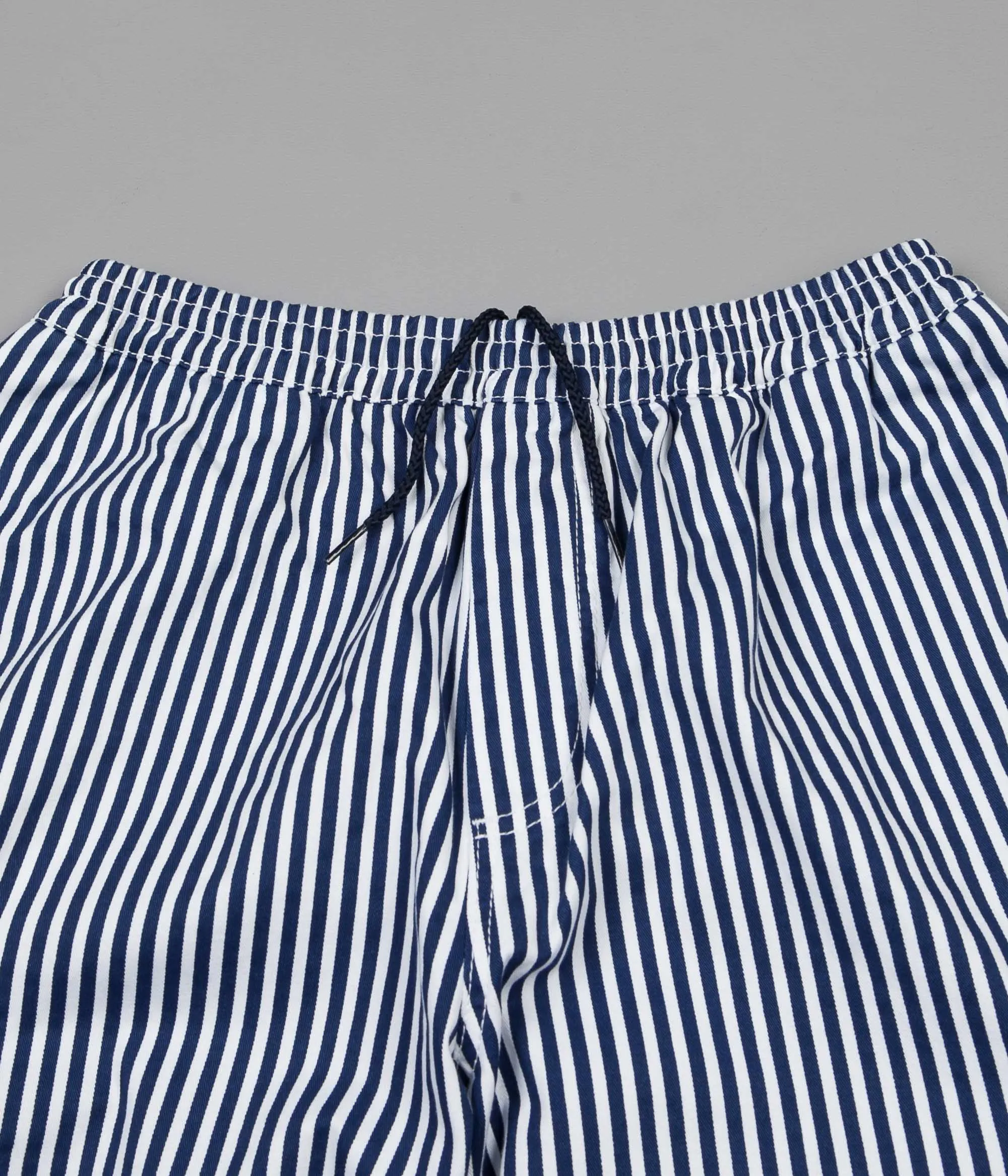 Polar Striped Cargo Trousers - White / Navy
