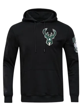 Pro Standard Classic Chenille Milwaukee Bucks Hooded Sweatshirt
