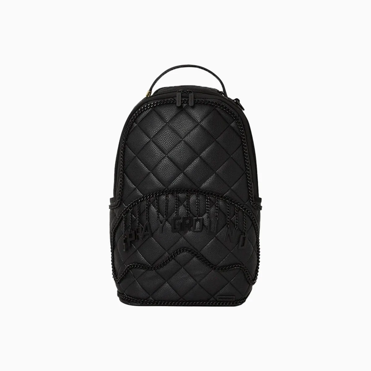 Quilted Logo Backpack