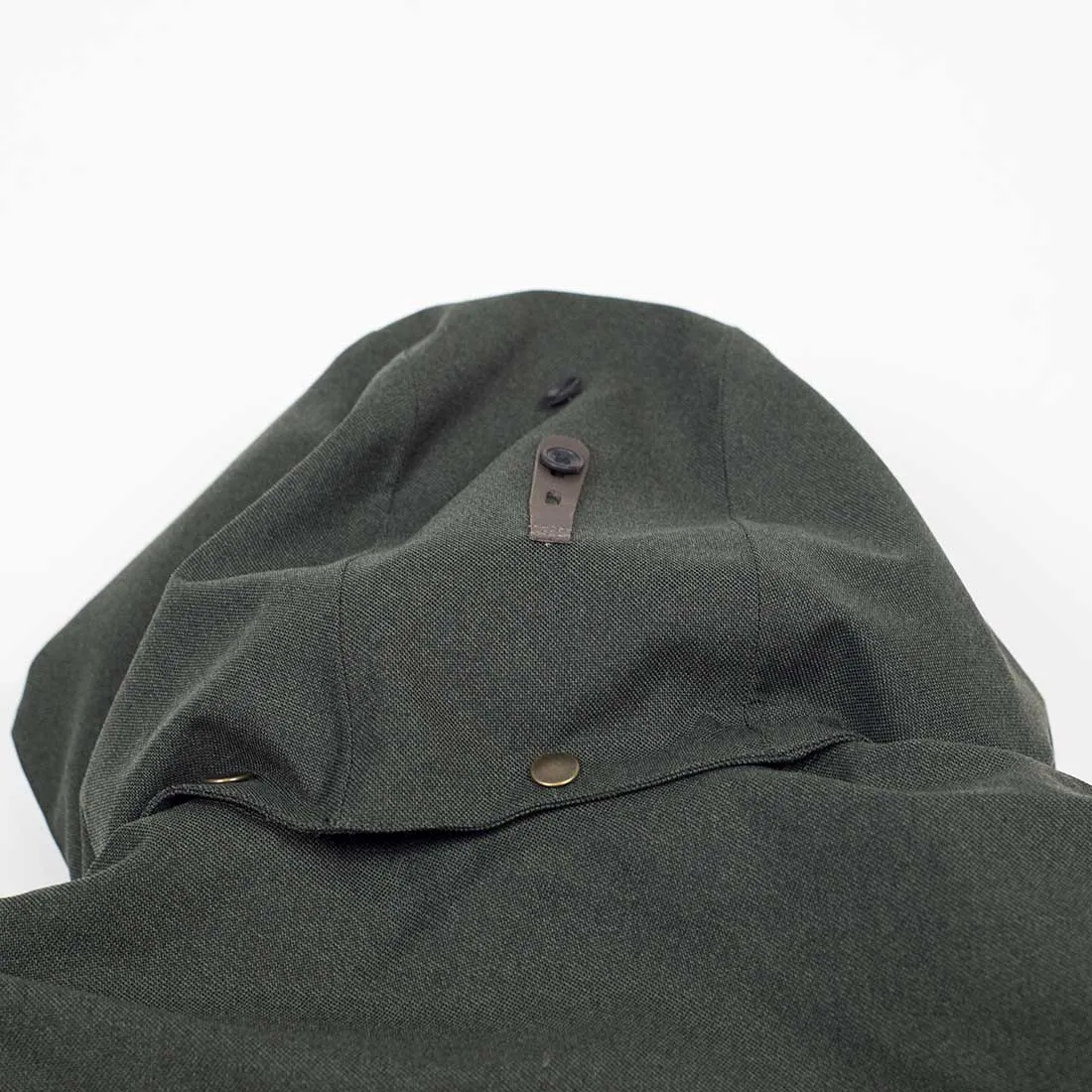 "Bumfreezer" jacket in Army Green hopsack fabric