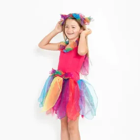 Rainbow Fairy Dress Large
