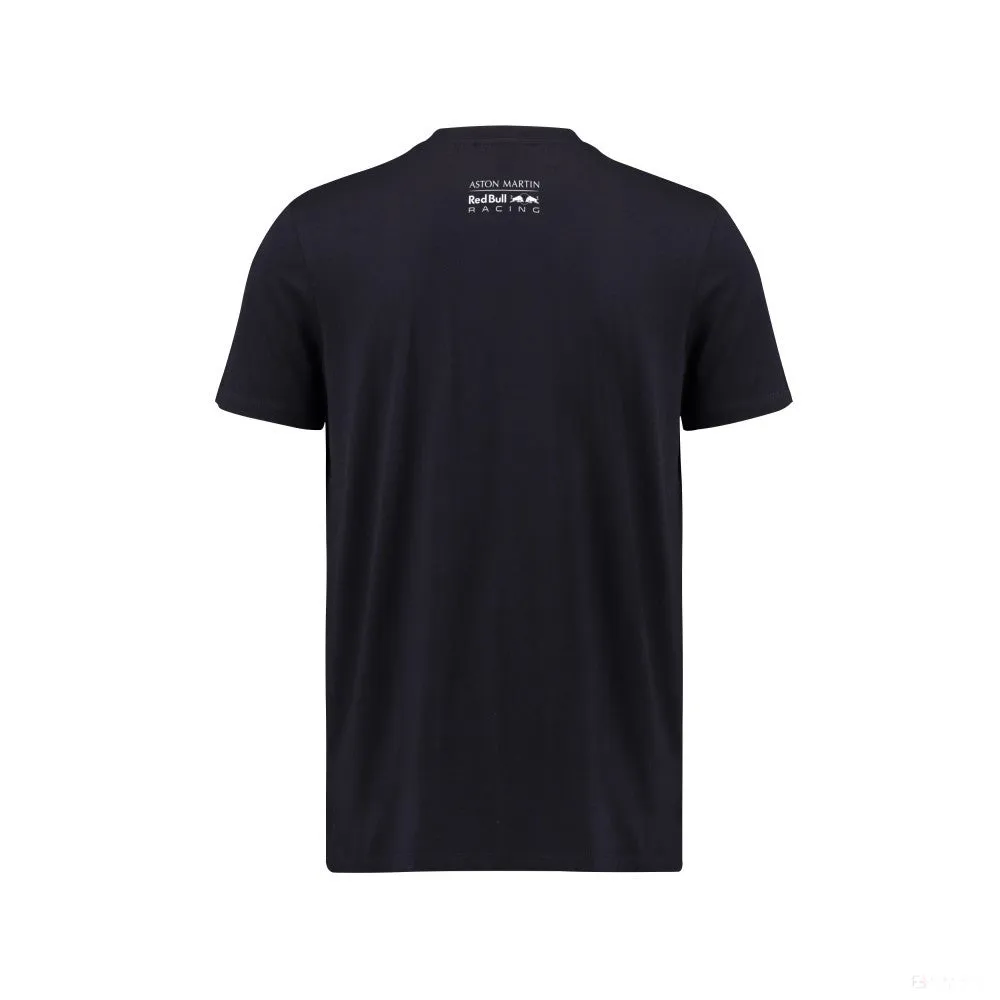 Red Bull T-shirt, Max Verstappen Helmet, Blue, 2018