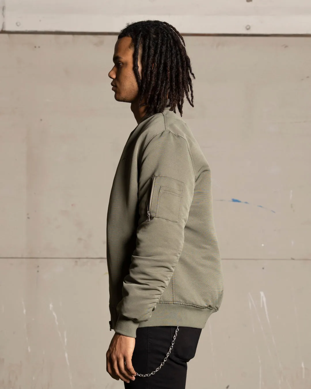 Saint Morta Flight Jacket Khaki Green