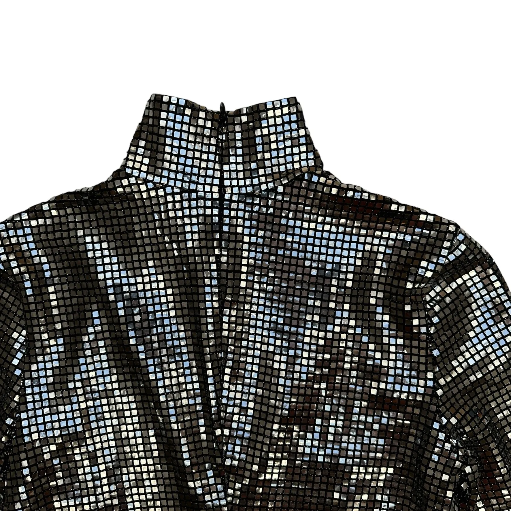 Silver Mosaic Top - XS