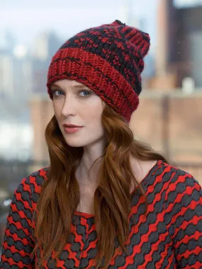 Ski Lodge Cap Pattern (Knit)