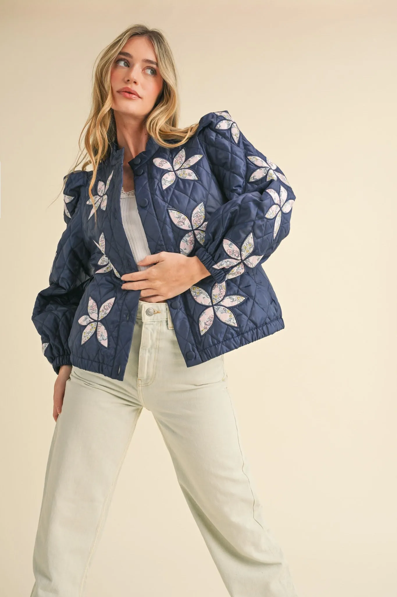 Stained Glass Quilted Puffer